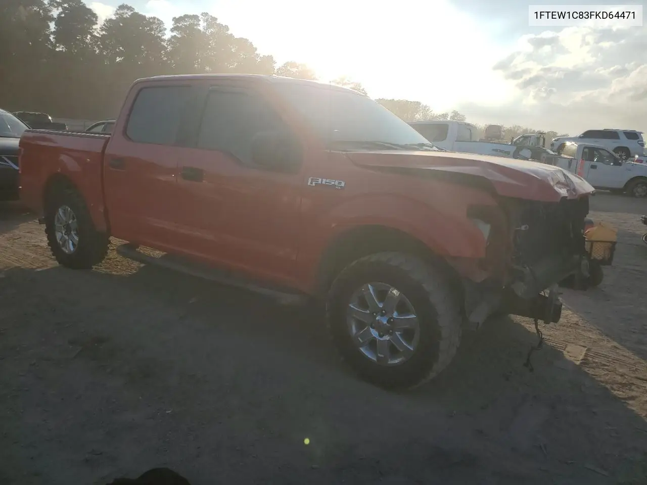 1FTEW1C83FKD64471 2015 Ford F150 Supercrew