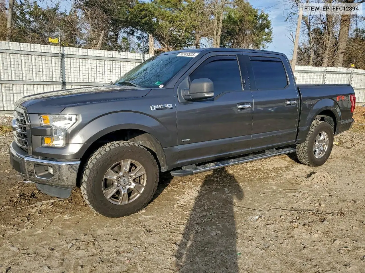 1FTEW1EP1FFC12394 2015 Ford F150 Supercrew