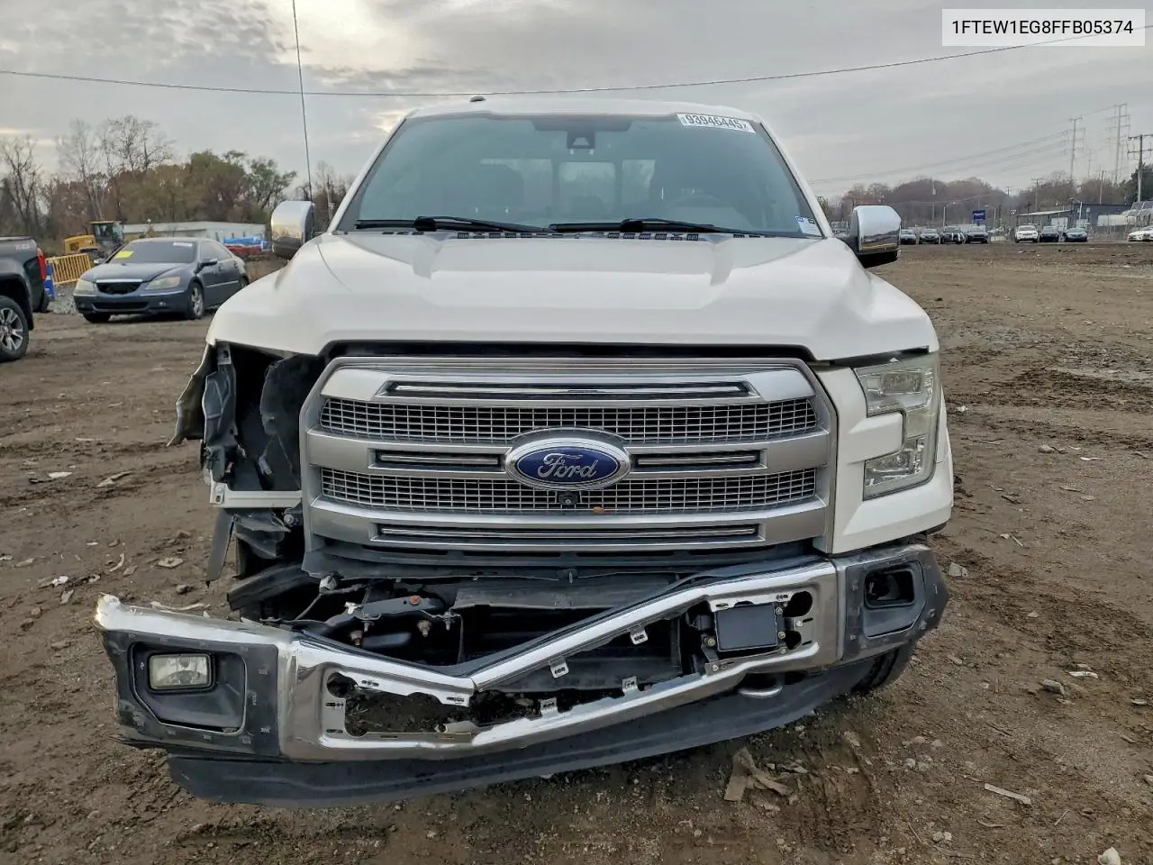 1FTEW1EG8FFB05374 2015 Ford F150 Supercrew