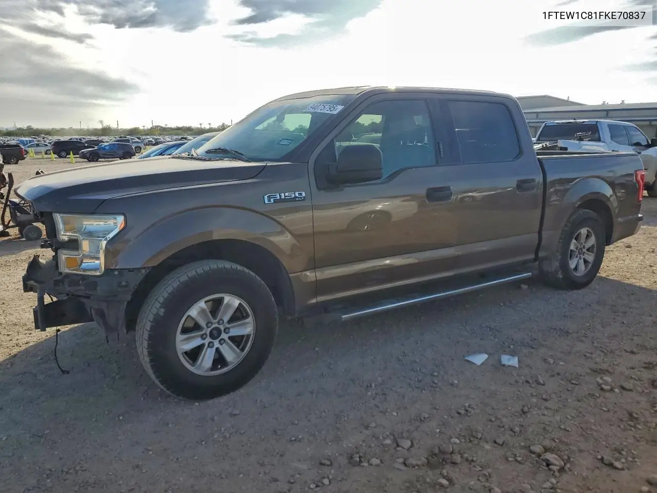1FTEW1C81FKE70837 2015 Ford F150 Supercrew