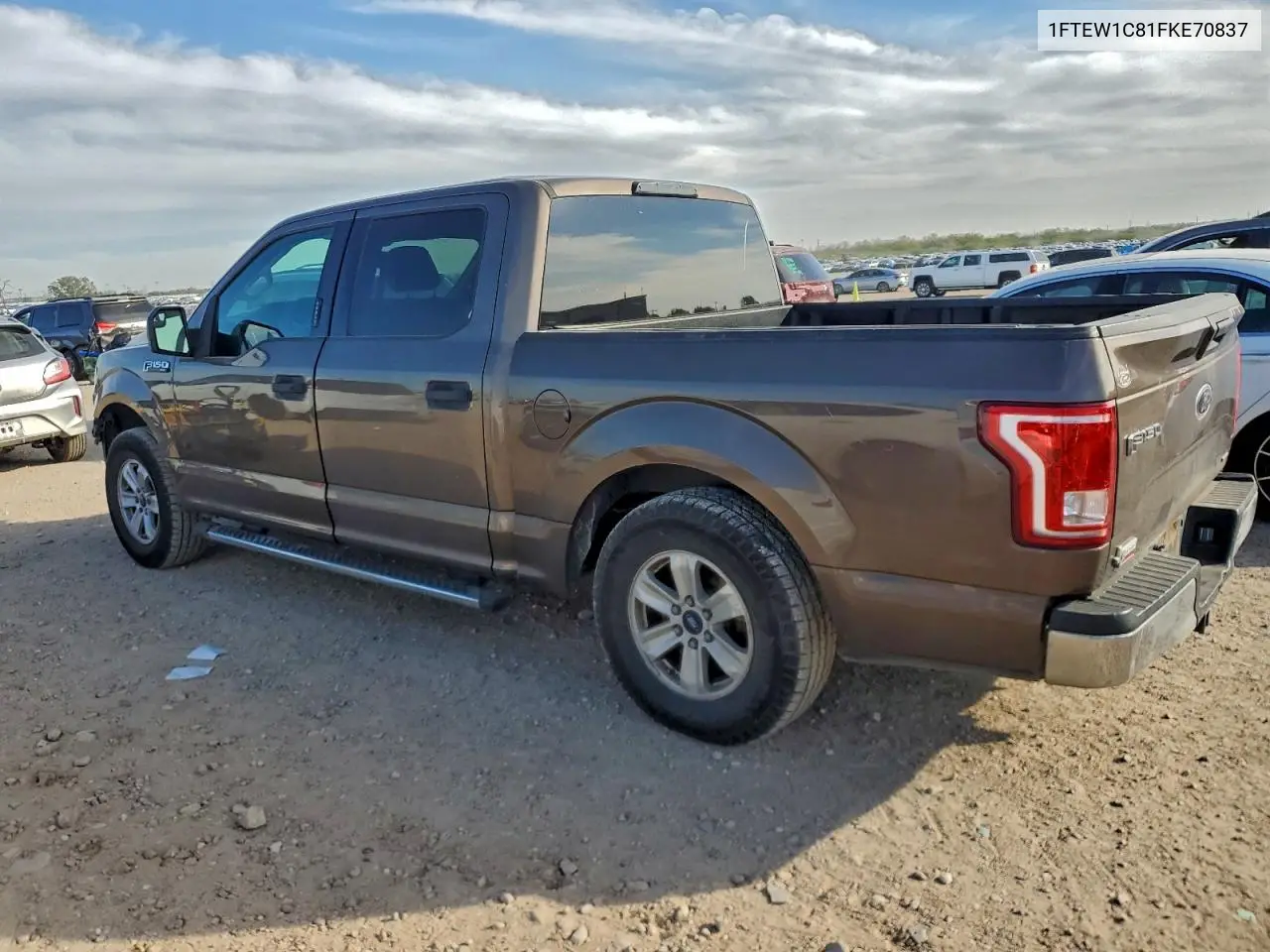 1FTEW1C81FKE70837 2015 Ford F150 Supercrew