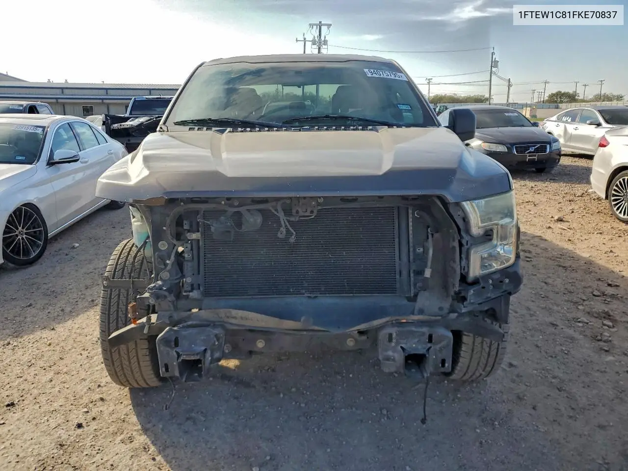 1FTEW1C81FKE70837 2015 Ford F150 Supercrew