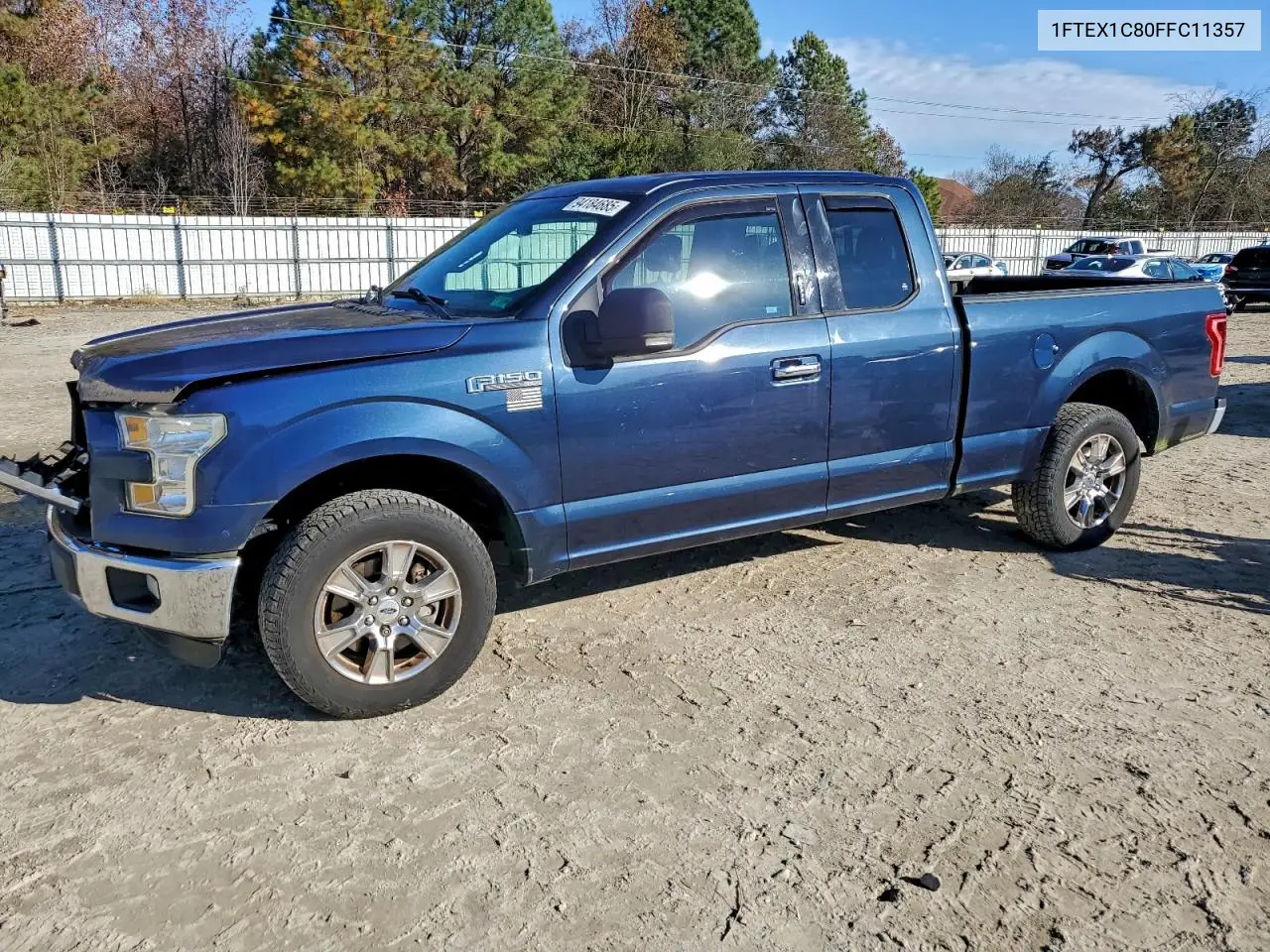 1FTEX1C80FFC11357 2015 Ford F150 Super Cab