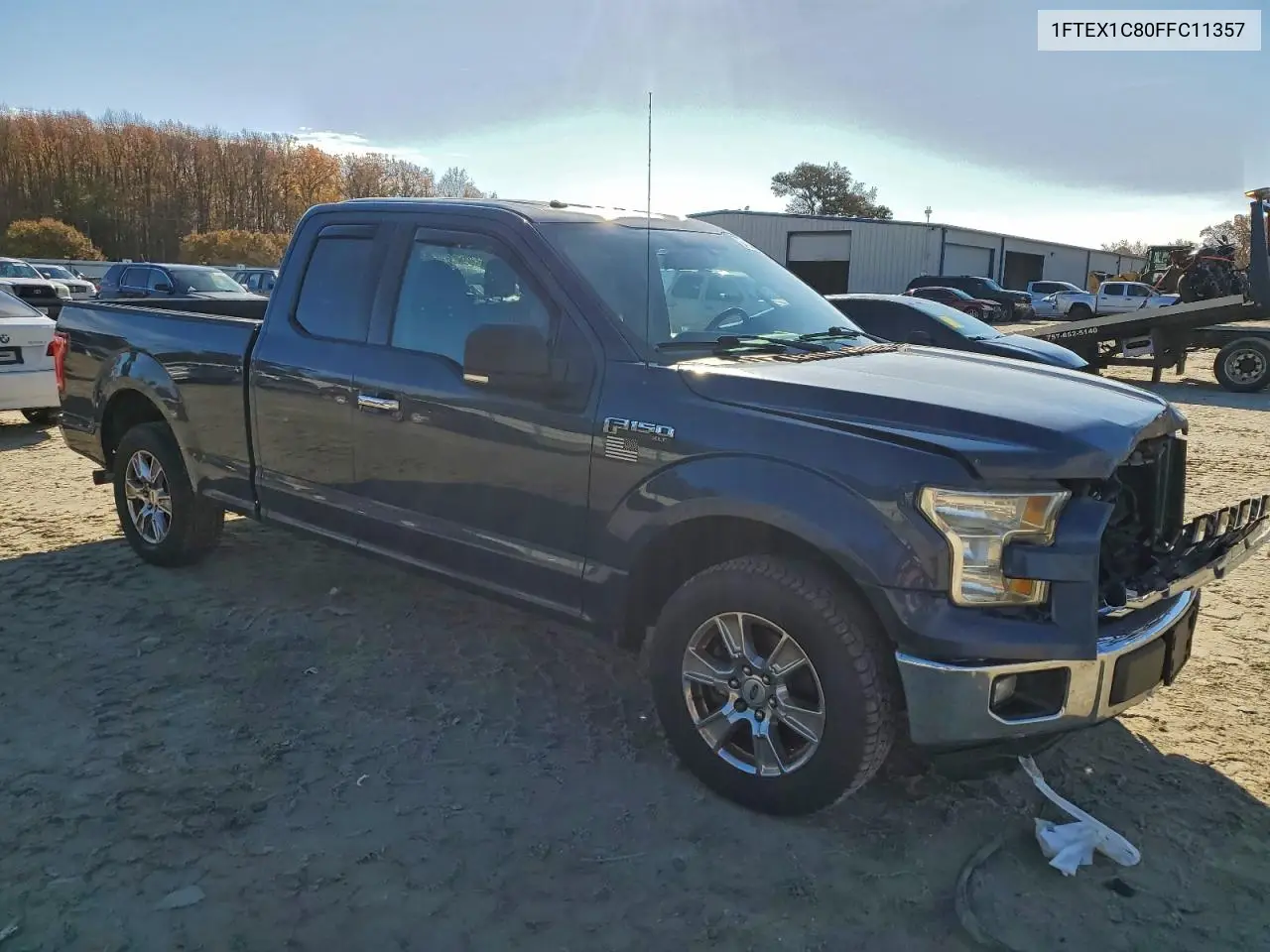 1FTEX1C80FFC11357 2015 Ford F150 Super Cab