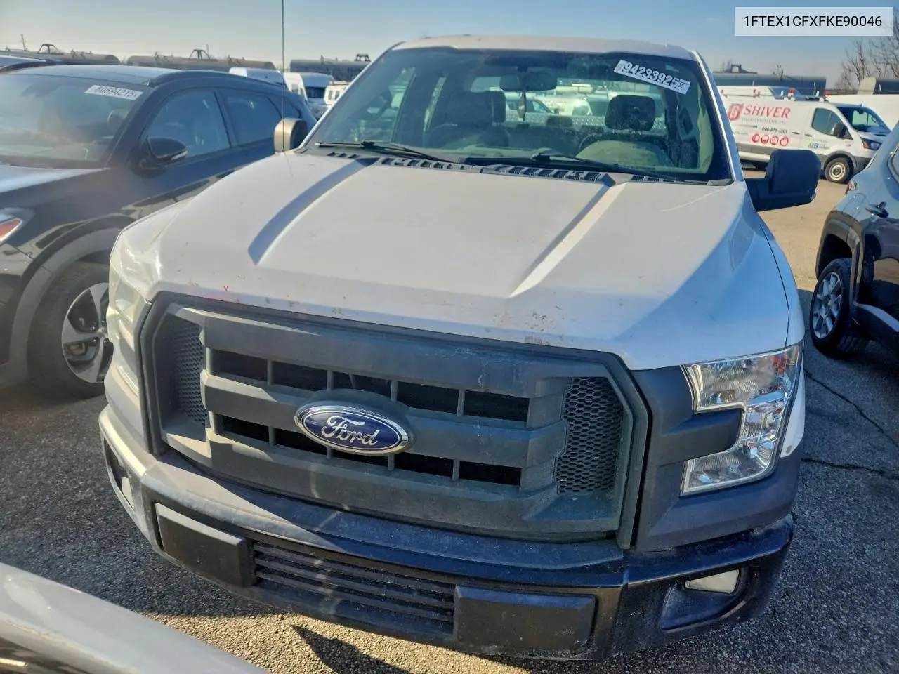 1FTEX1CFXFKE90046 2015 Ford F150 Super Cab