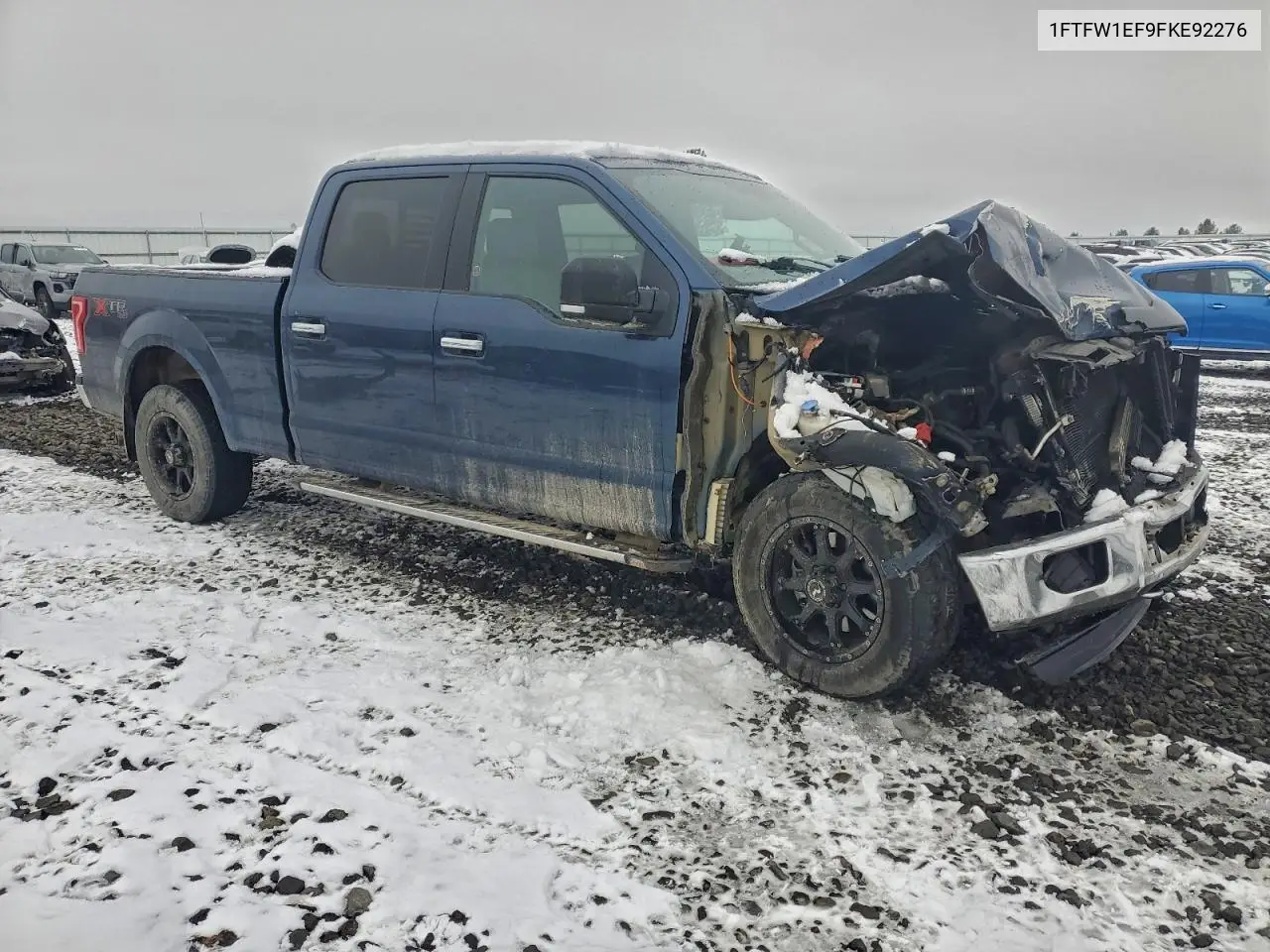 1FTFW1EF9FKE92276 2015 Ford F150 Supercrew