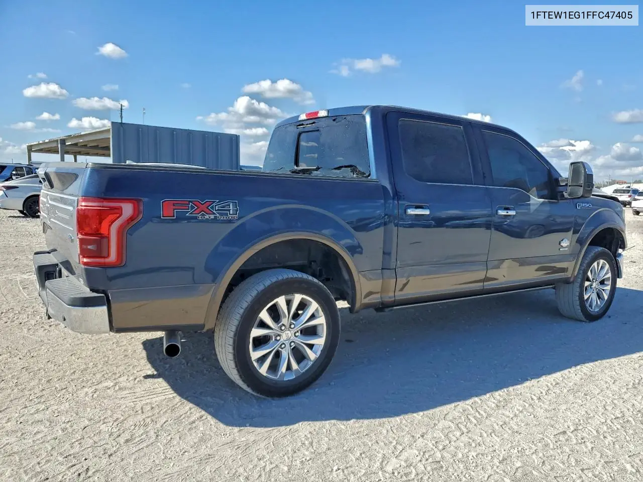1FTEW1EG1FFC47405 2015 Ford F150 Supercrew