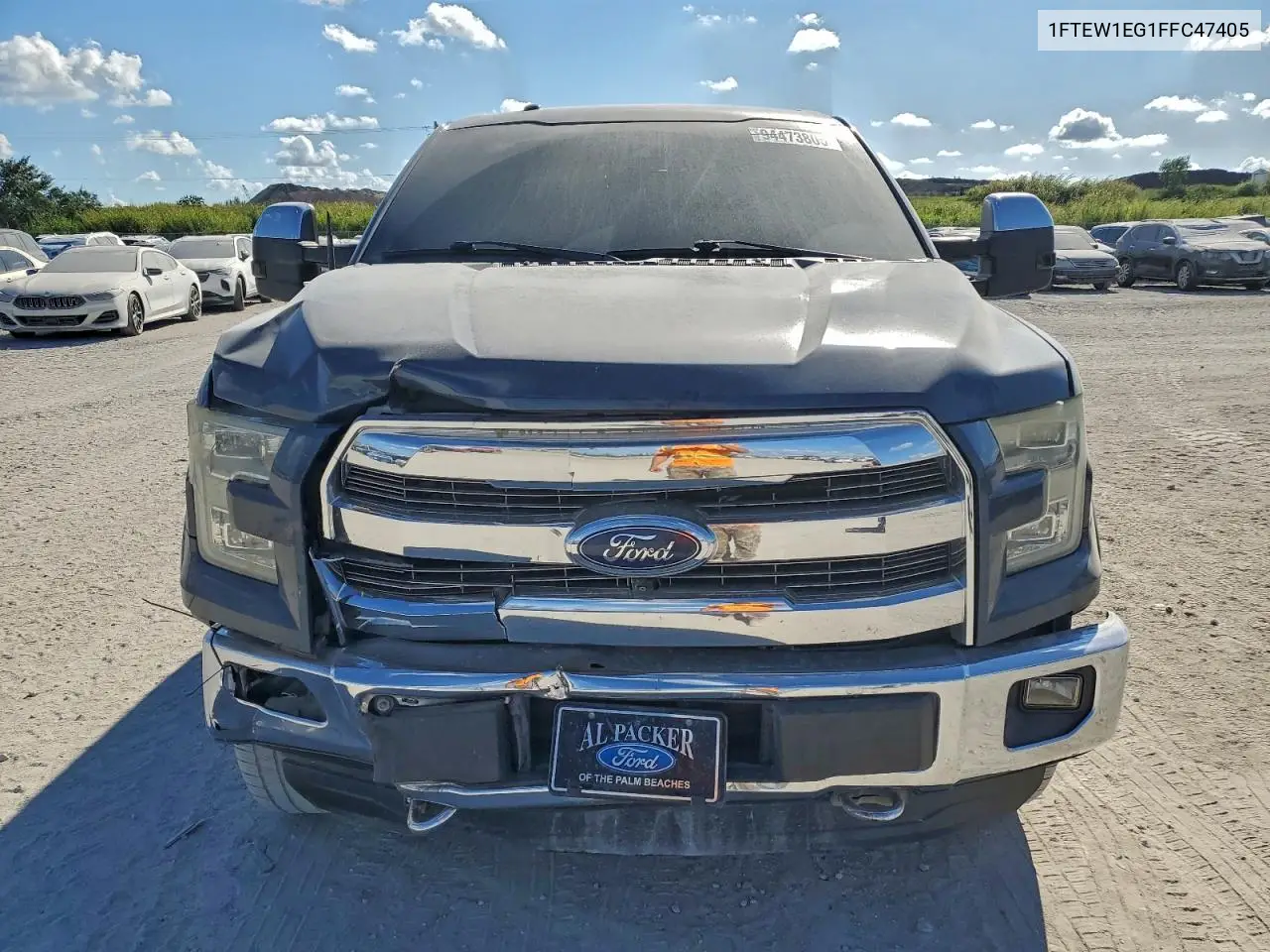 1FTEW1EG1FFC47405 2015 Ford F150 Supercrew