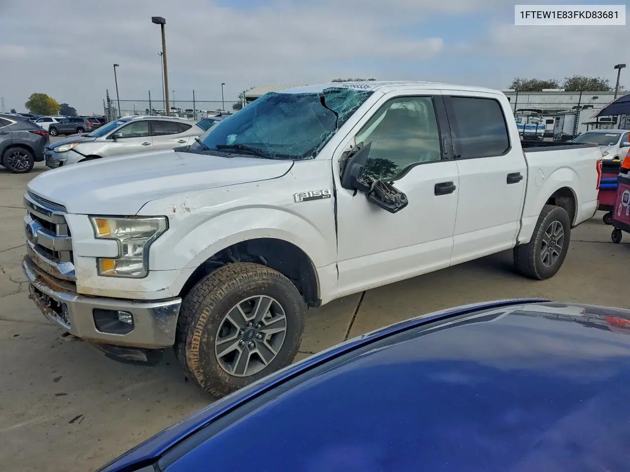 1FTEW1E83FKD83681 2015 Ford F150 Supercrew