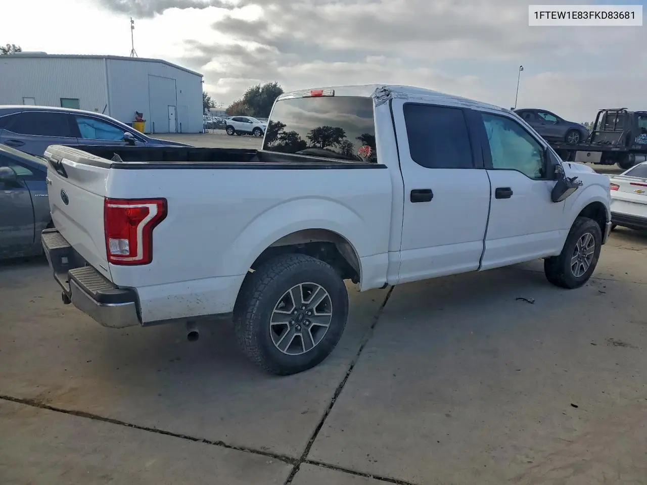 1FTEW1E83FKD83681 2015 Ford F150 Supercrew