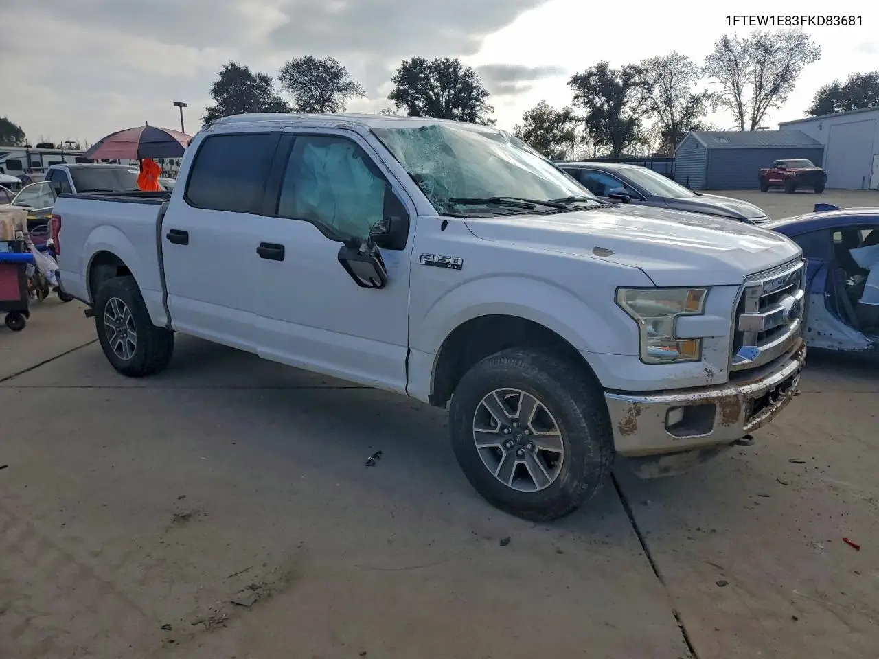 1FTEW1E83FKD83681 2015 Ford F150 Supercrew