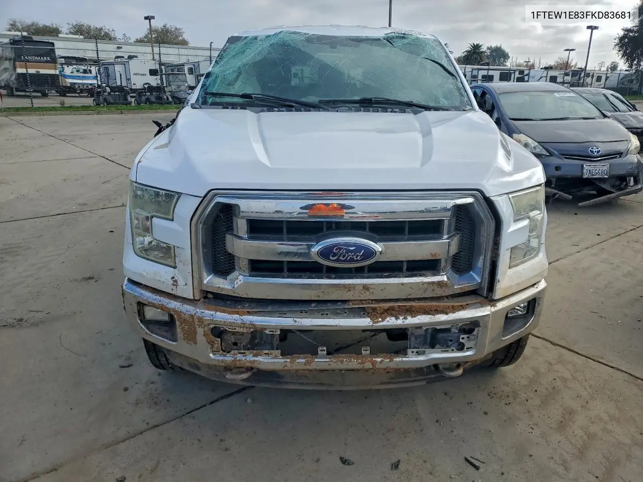 1FTEW1E83FKD83681 2015 Ford F150 Supercrew