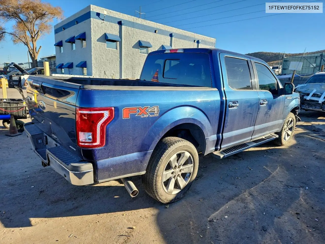 1FTEW1EF0FKE75152 2015 Ford F150 Supercrew