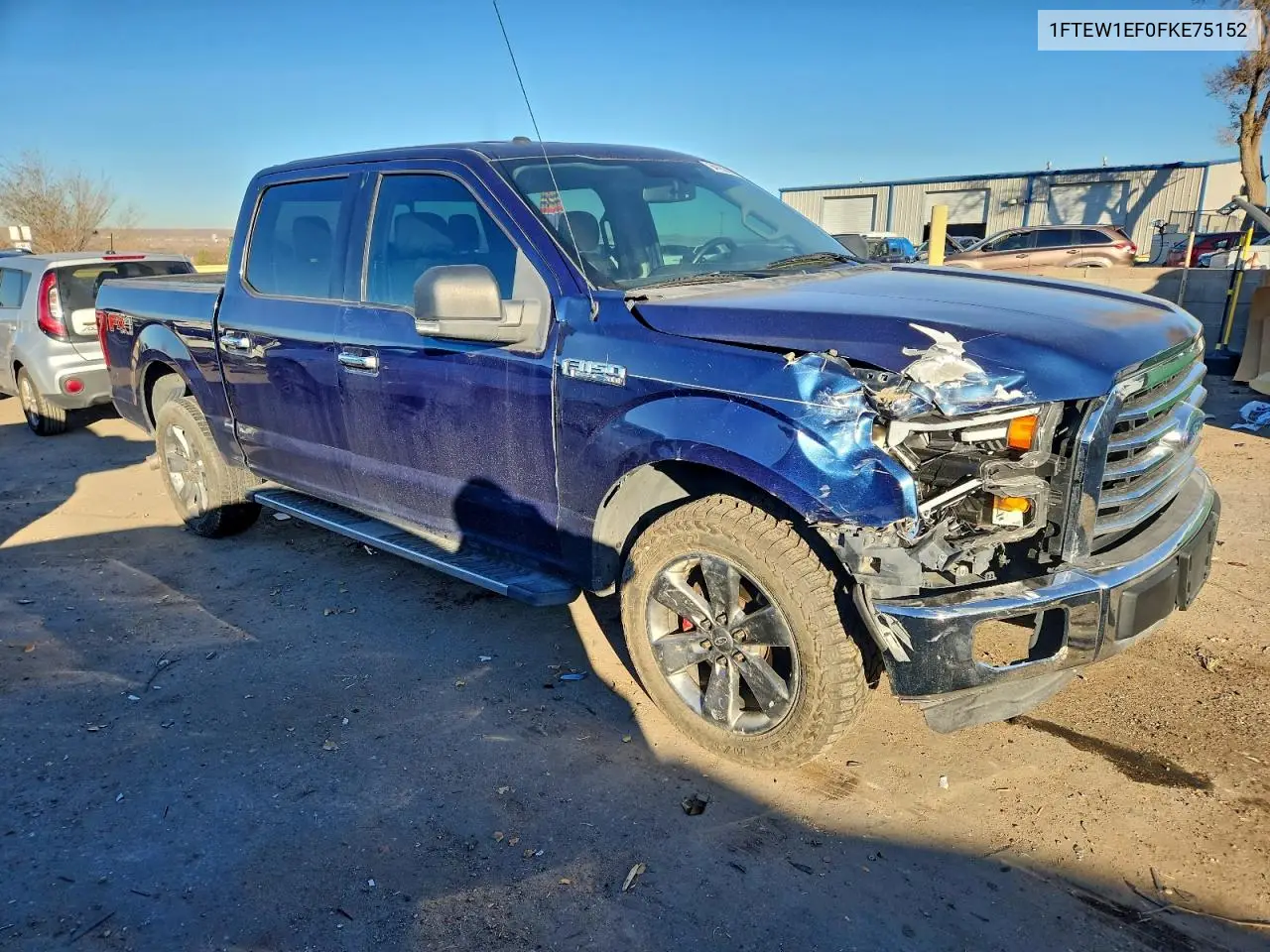 1FTEW1EF0FKE75152 2015 Ford F150 Supercrew