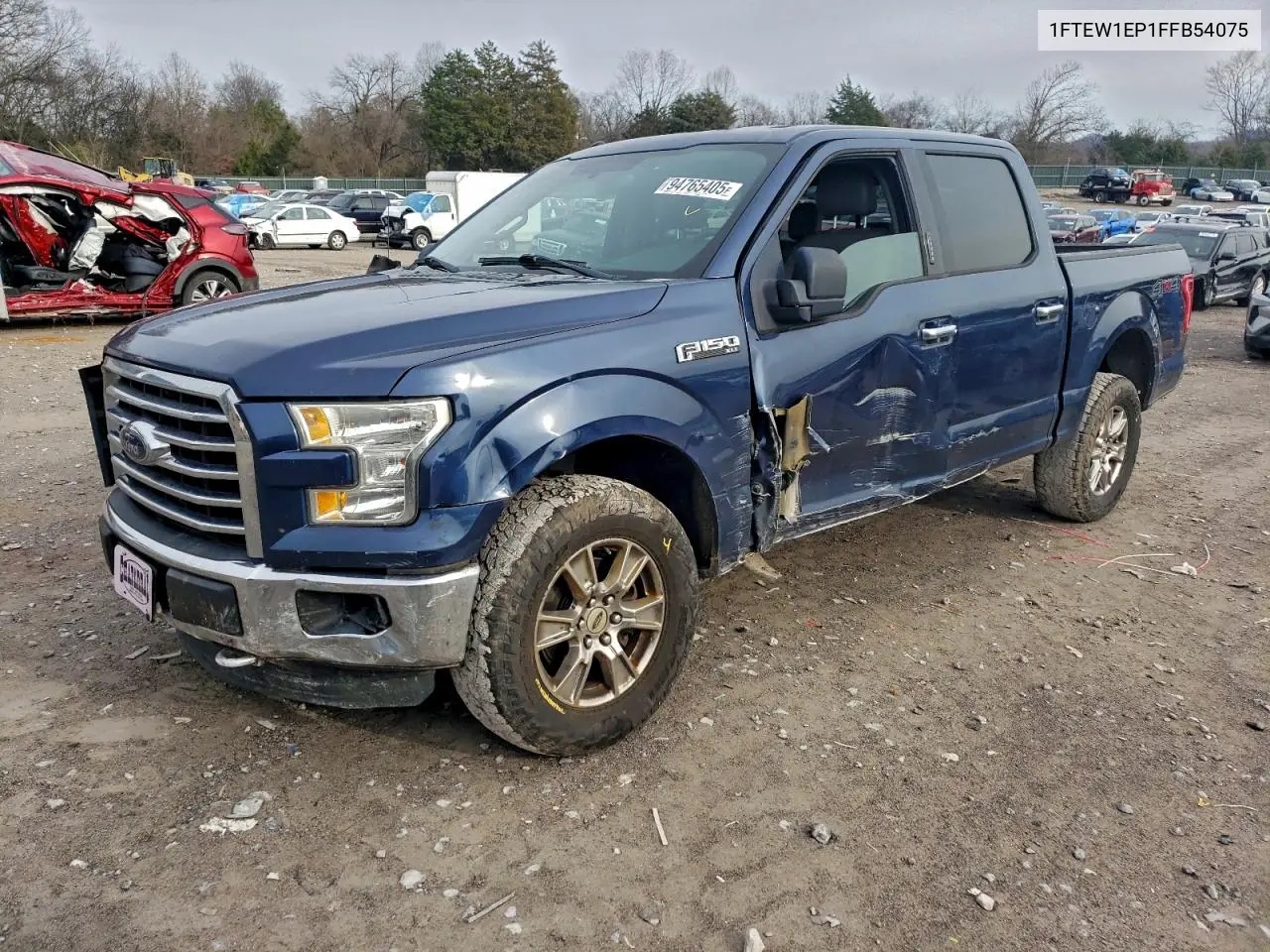 1FTEW1EP1FFB54075 2015 Ford F150 Supercrew