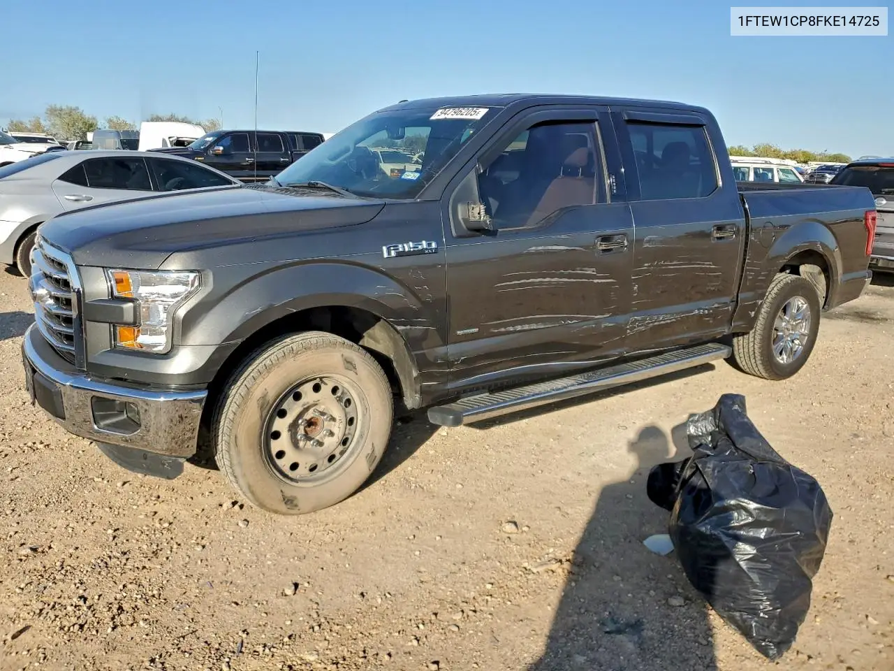 1FTEW1CP8FKE14725 2015 Ford F150 Supercrew