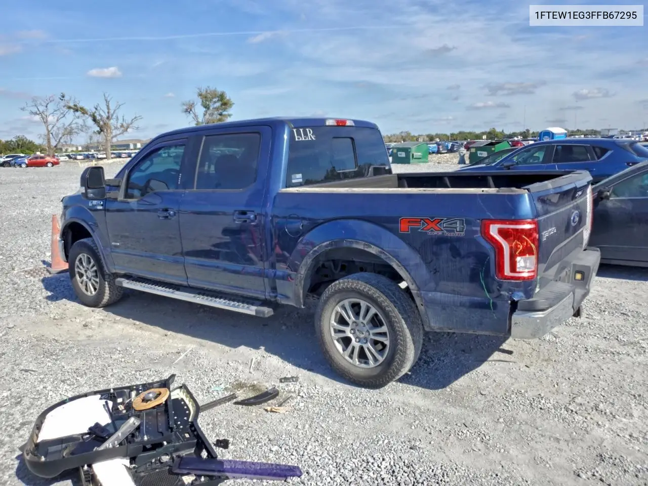 1FTEW1EG3FFB67295 2015 Ford F150 Supercrew