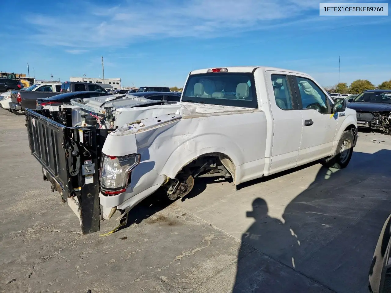 1FTEX1CF5FKE89760 2015 Ford F150 Super Cab
