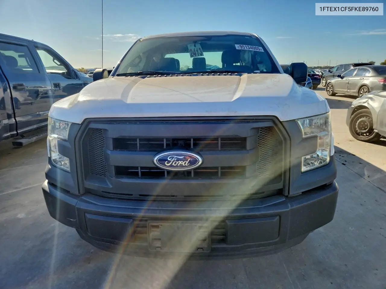 1FTEX1CF5FKE89760 2015 Ford F150 Super Cab