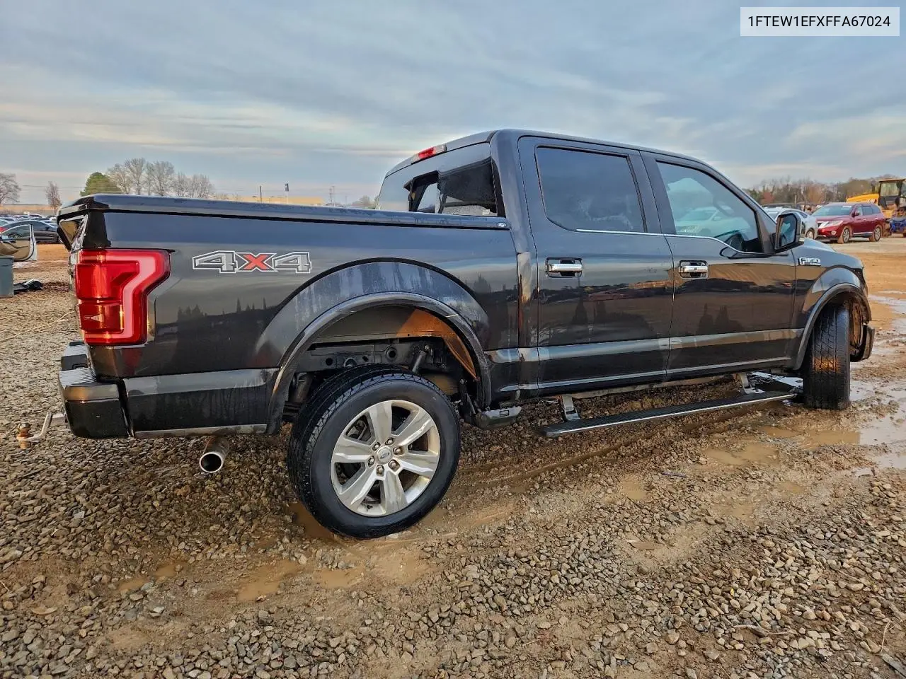 1FTEW1EFXFFA67024 2015 Ford F150 Supercrew