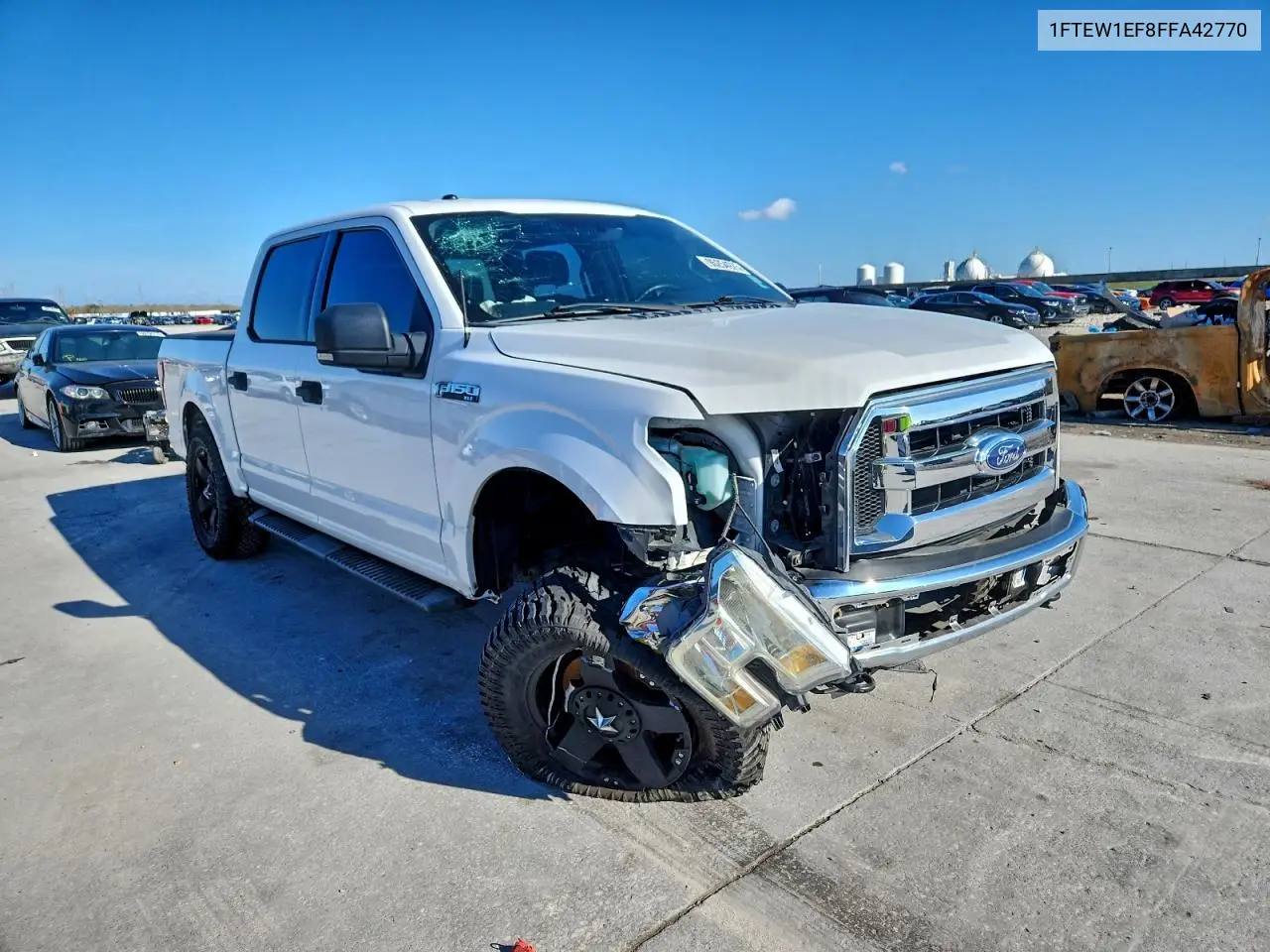 1FTEW1EF8FFA42770 2015 Ford F150 Supercrew