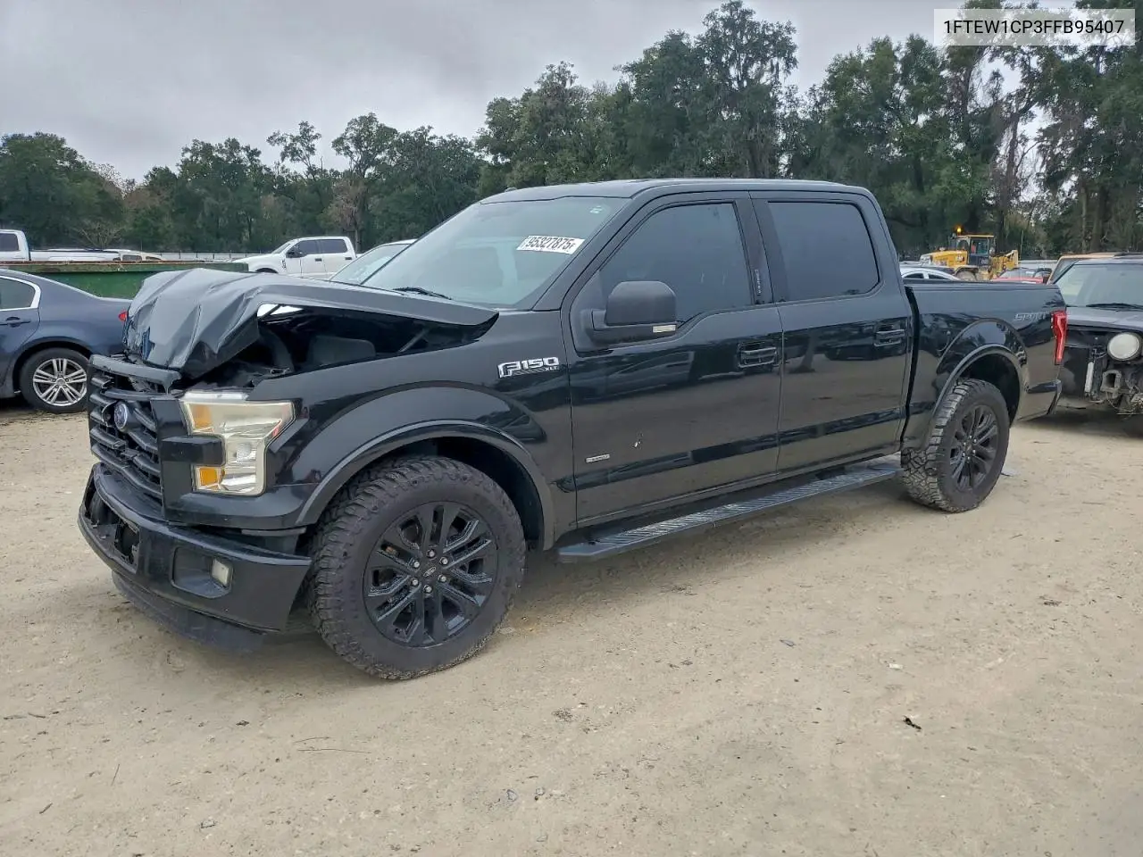 1FTEW1CP3FFB95407 2015 Ford F150 Supercrew