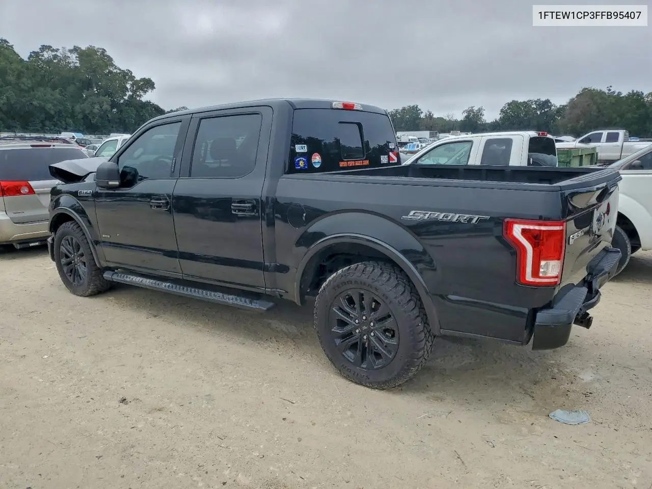 1FTEW1CP3FFB95407 2015 Ford F150 Supercrew