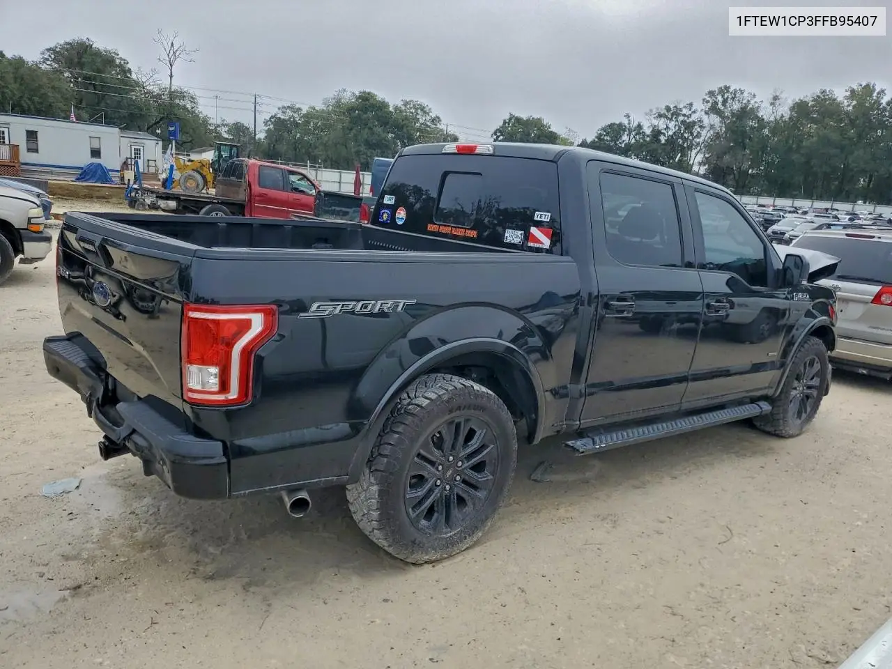 1FTEW1CP3FFB95407 2015 Ford F150 Supercrew