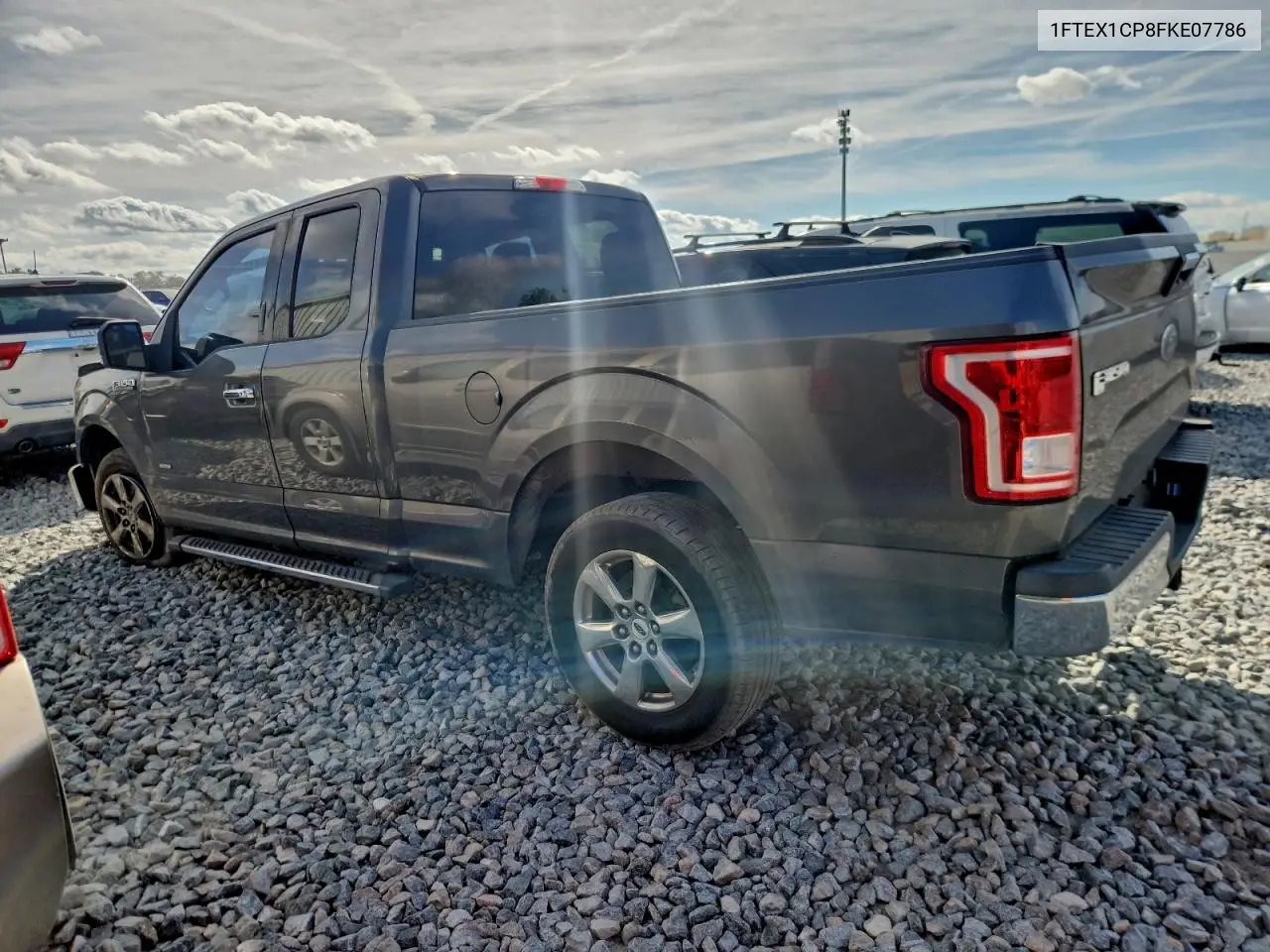 1FTEX1CP8FKE07786 2015 Ford F150 Super Cab