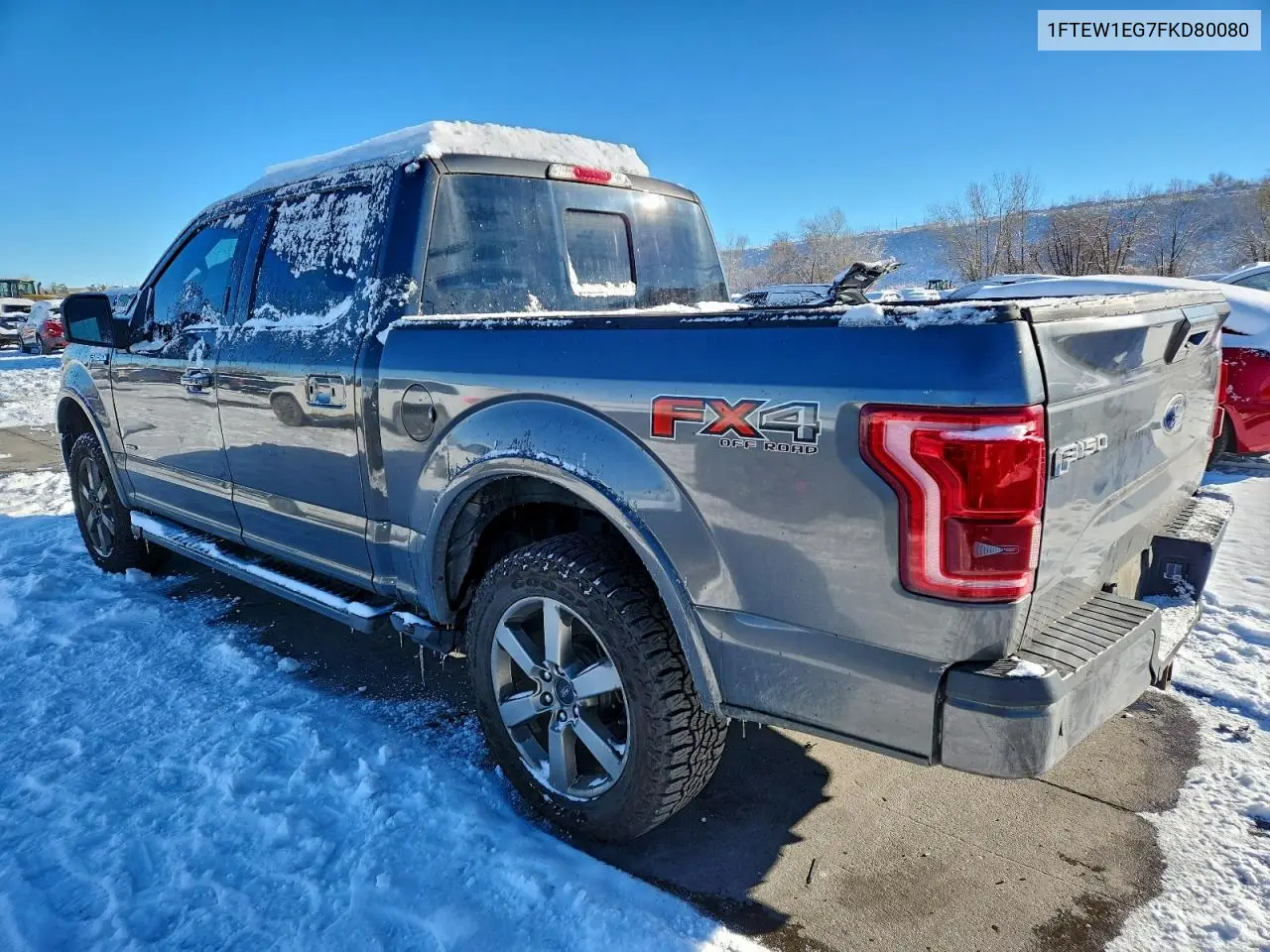1FTEW1EG7FKD80080 2015 Ford F150 Supercrew
