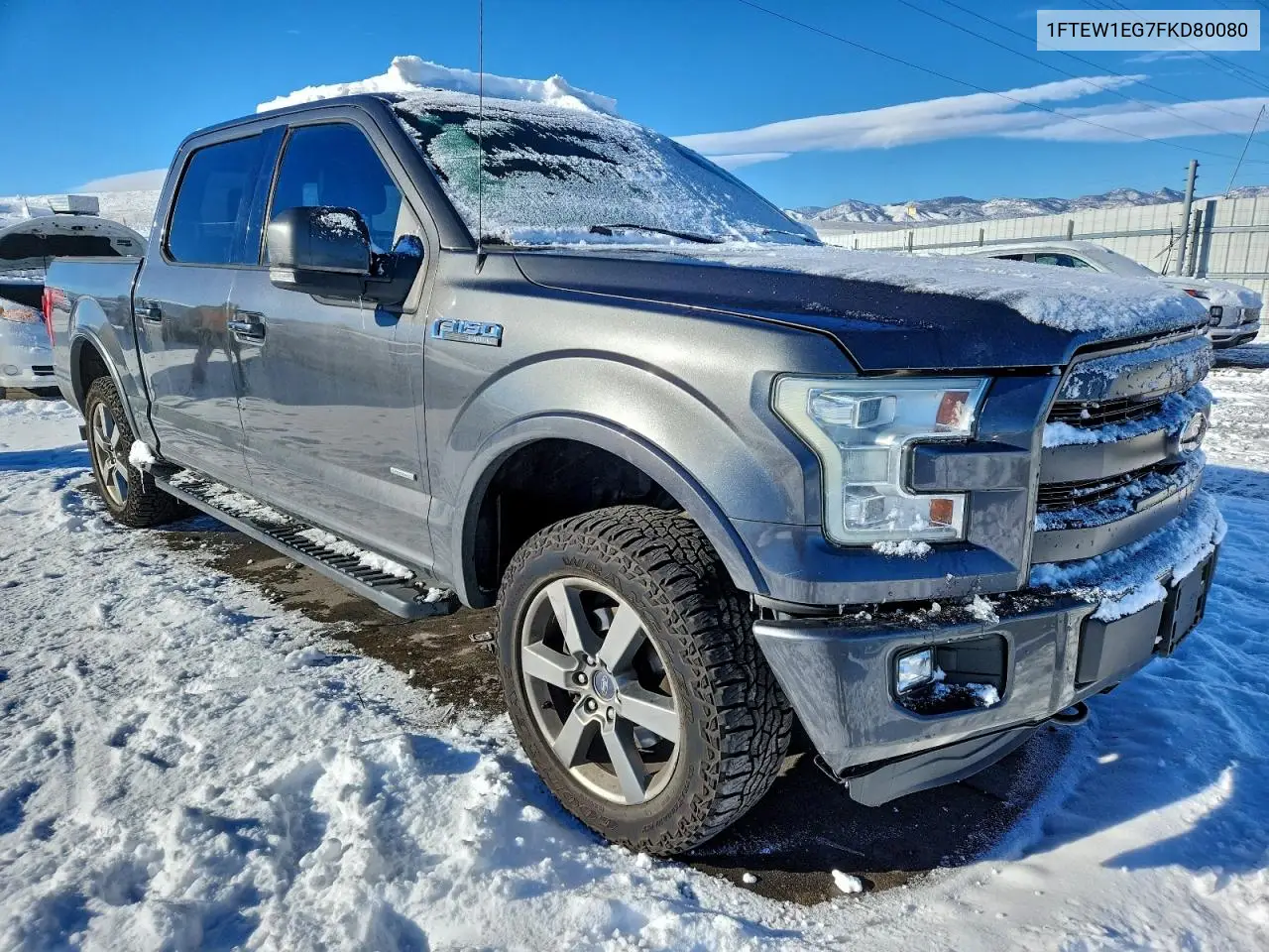1FTEW1EG7FKD80080 2015 Ford F150 Supercrew