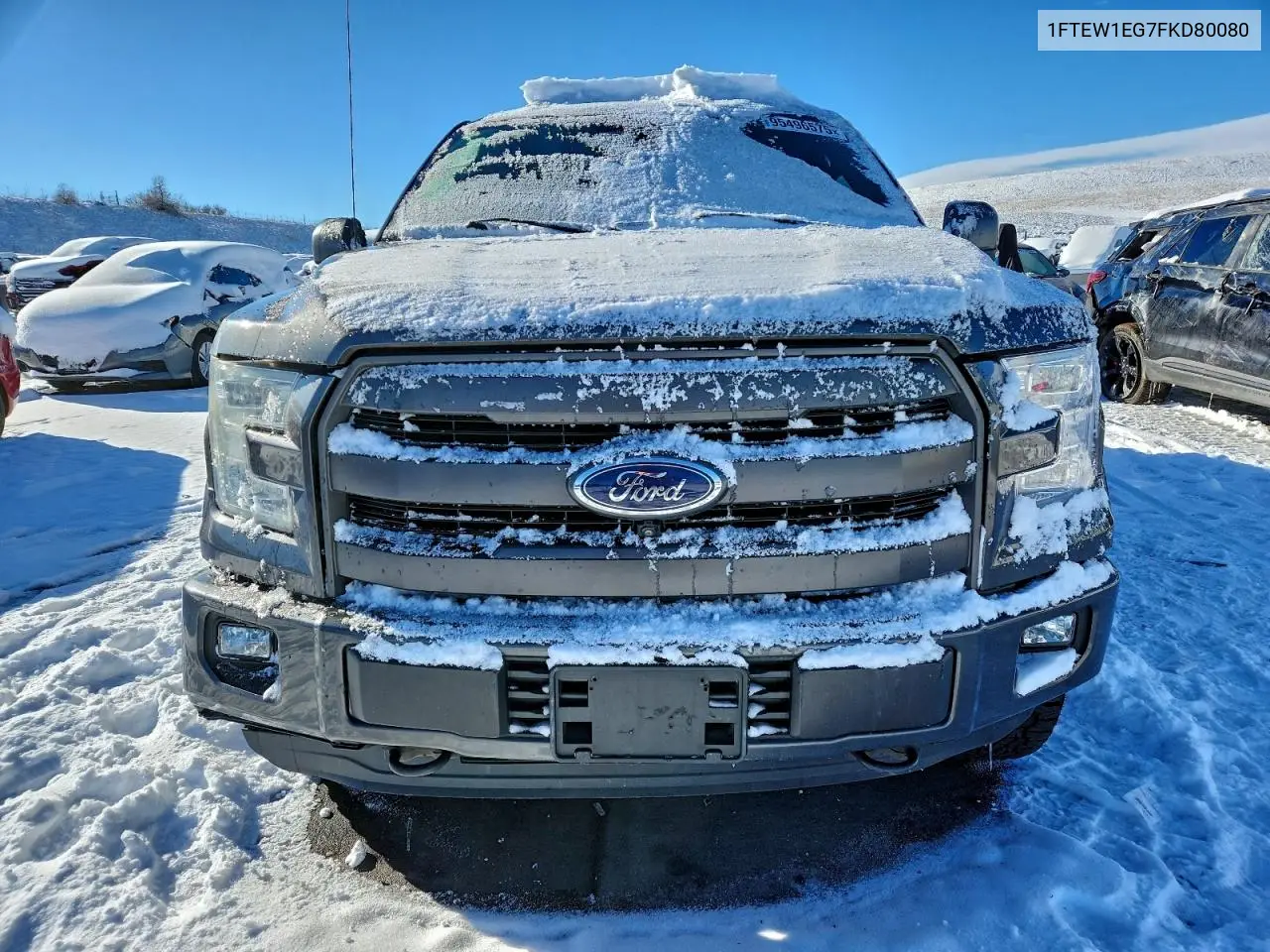 1FTEW1EG7FKD80080 2015 Ford F150 Supercrew