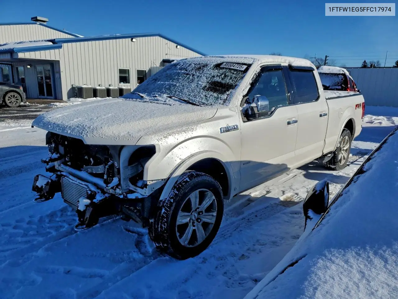 1FTFW1EG5FFC17974 2015 Ford F150 Supercrew
