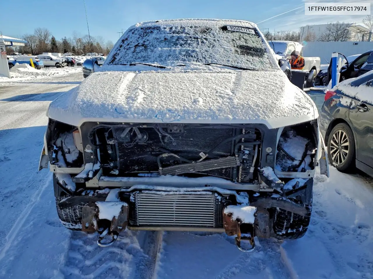1FTFW1EG5FFC17974 2015 Ford F150 Supercrew