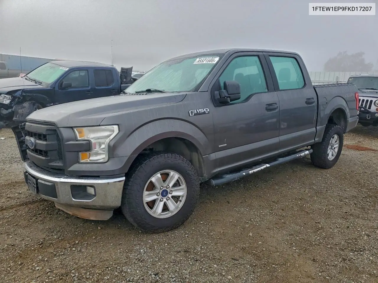 1FTEW1EP9FKD17207 2015 Ford F150 Supercrew