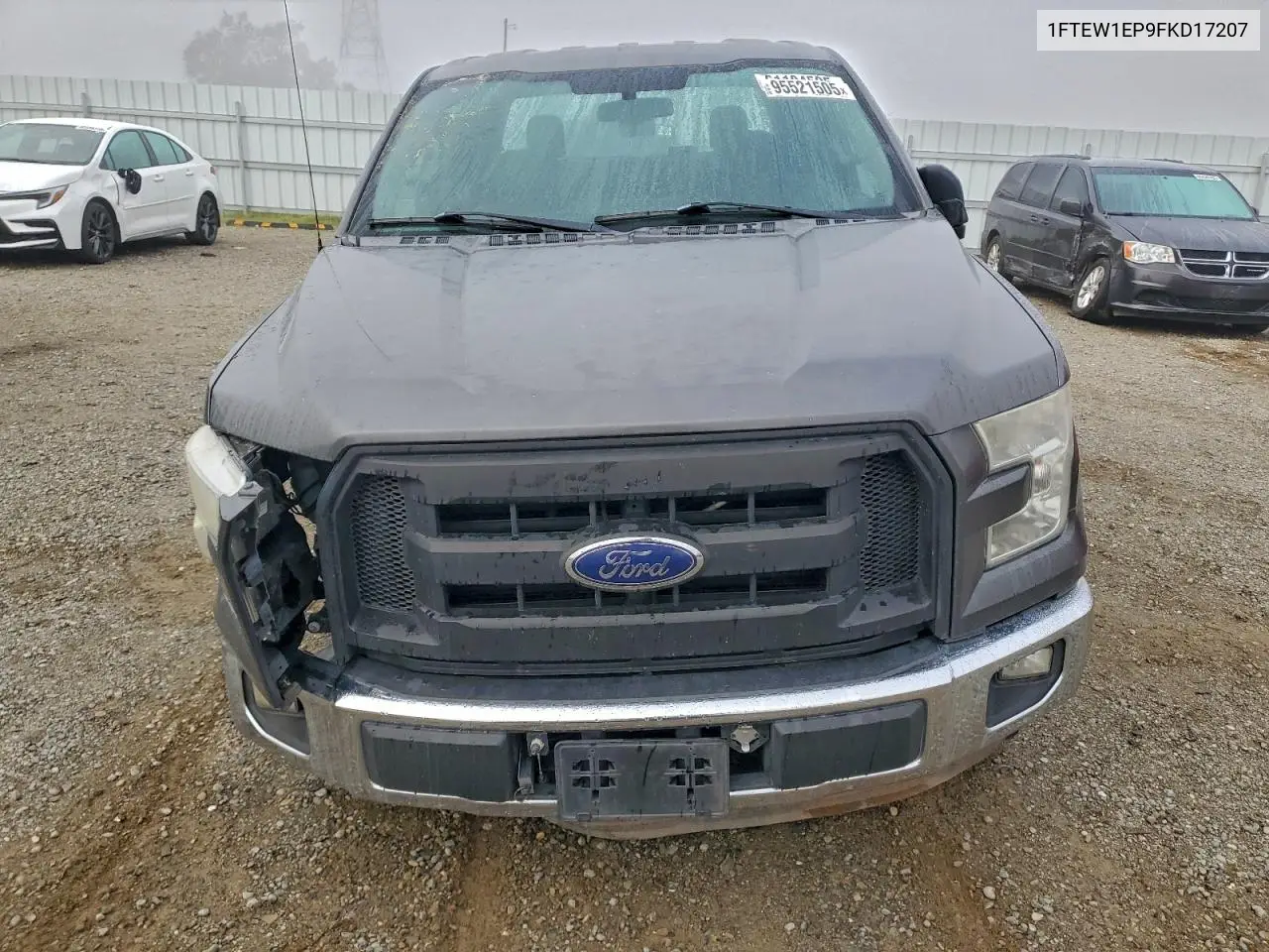 1FTEW1EP9FKD17207 2015 Ford F150 Supercrew
