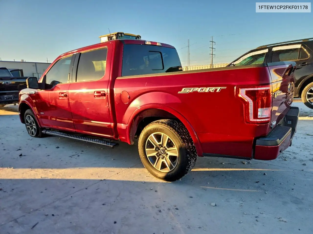 1FTEW1CP2FKF01178 2015 Ford F150 Supercrew