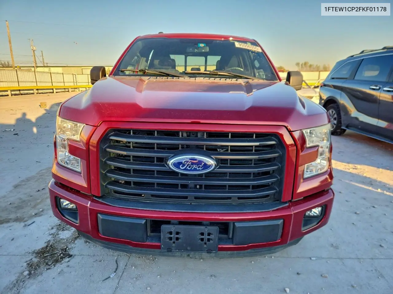1FTEW1CP2FKF01178 2015 Ford F150 Supercrew