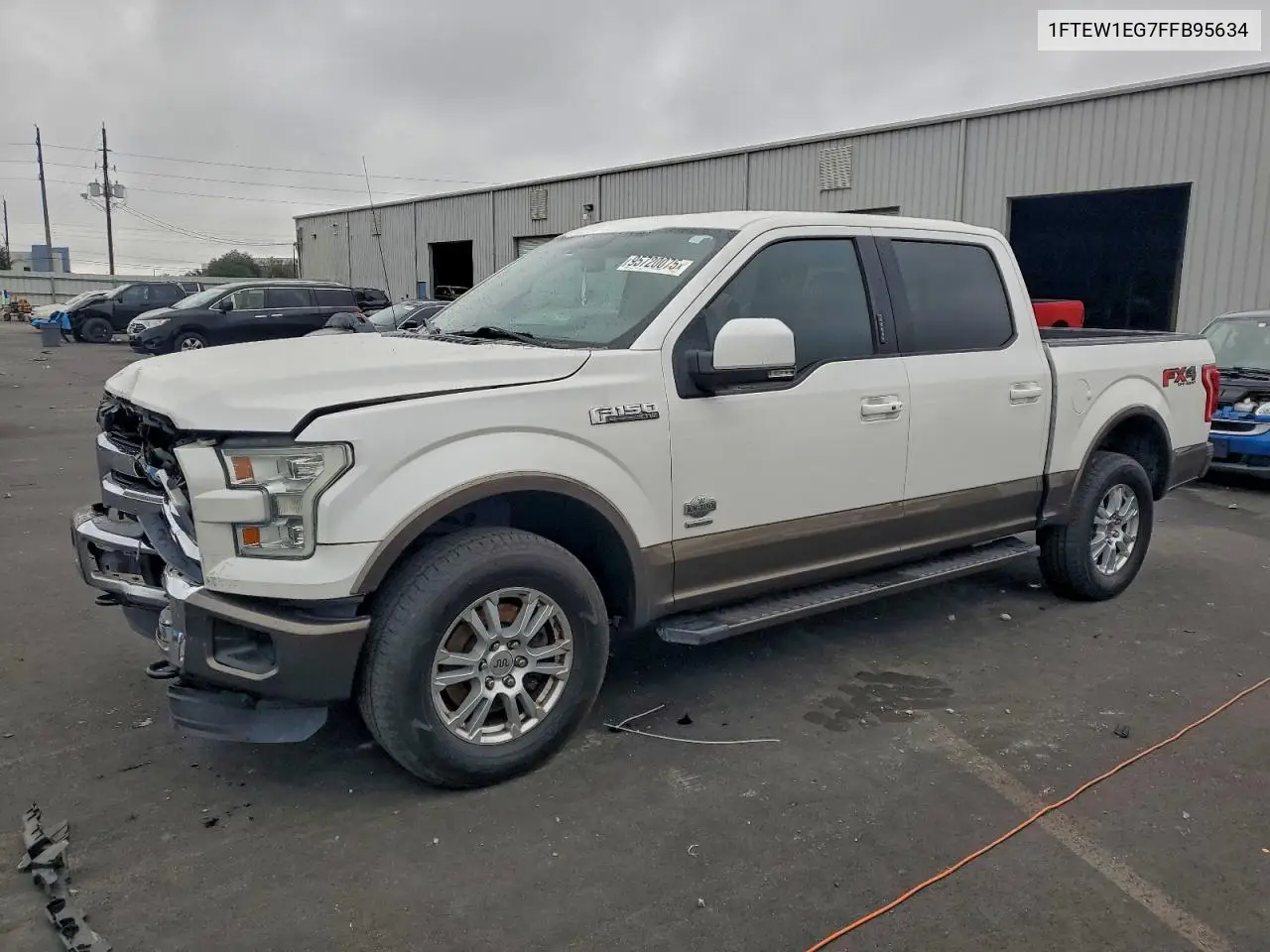 1FTEW1EG7FFB95634 2015 Ford F150 Supercrew