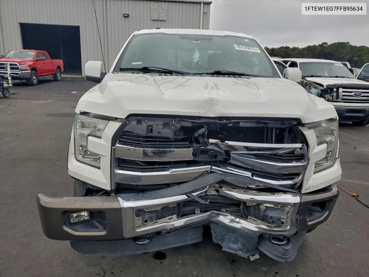 1FTEW1EG7FFB95634 2015 Ford F150 Supercrew
