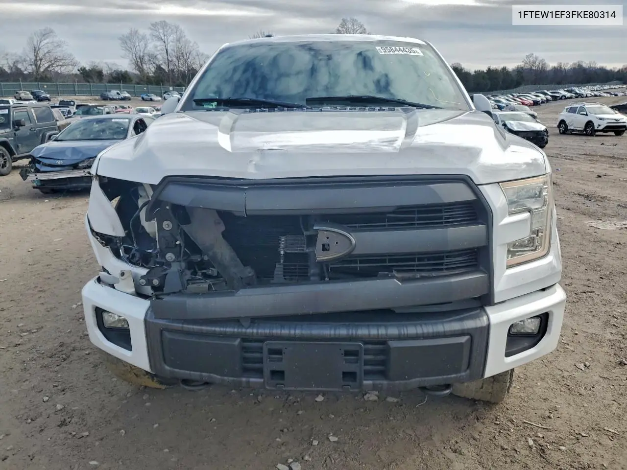 1FTEW1EF3FKE80314 2015 Ford F150 Supercrew