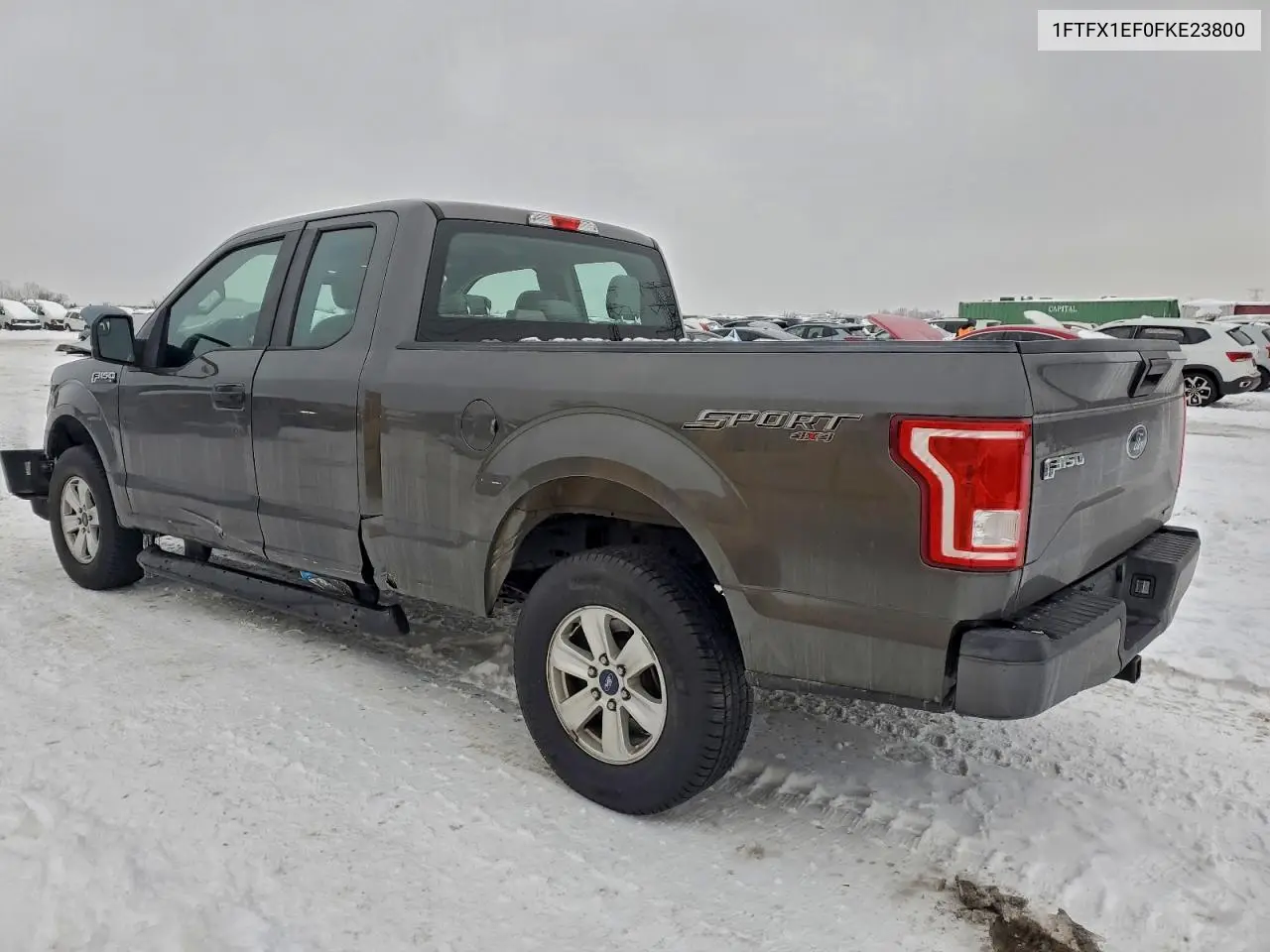 1FTFX1EF0FKE23800 2015 Ford F150 Super Cab