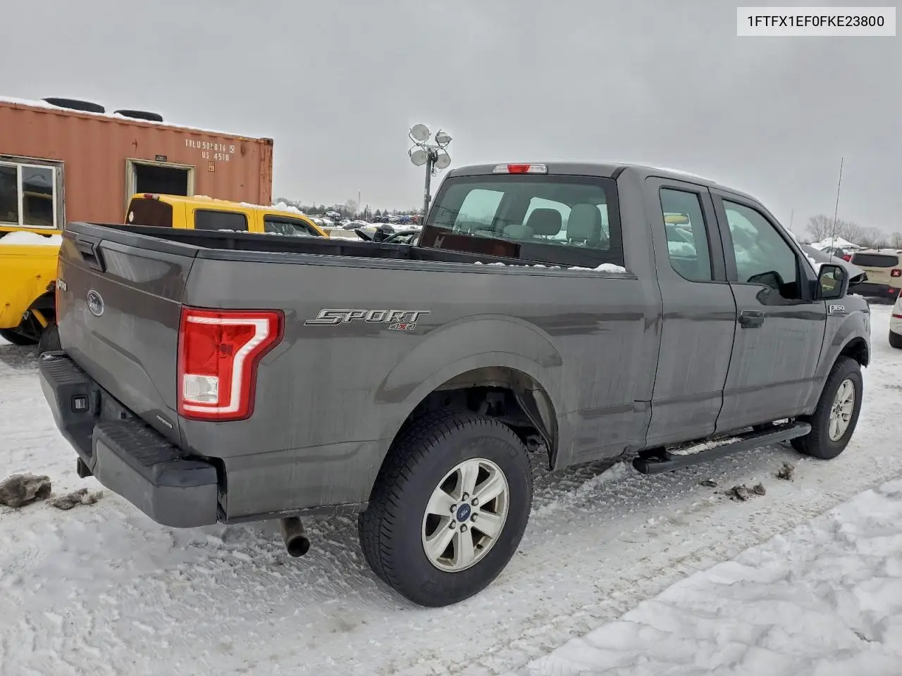 1FTFX1EF0FKE23800 2015 Ford F150 Super Cab