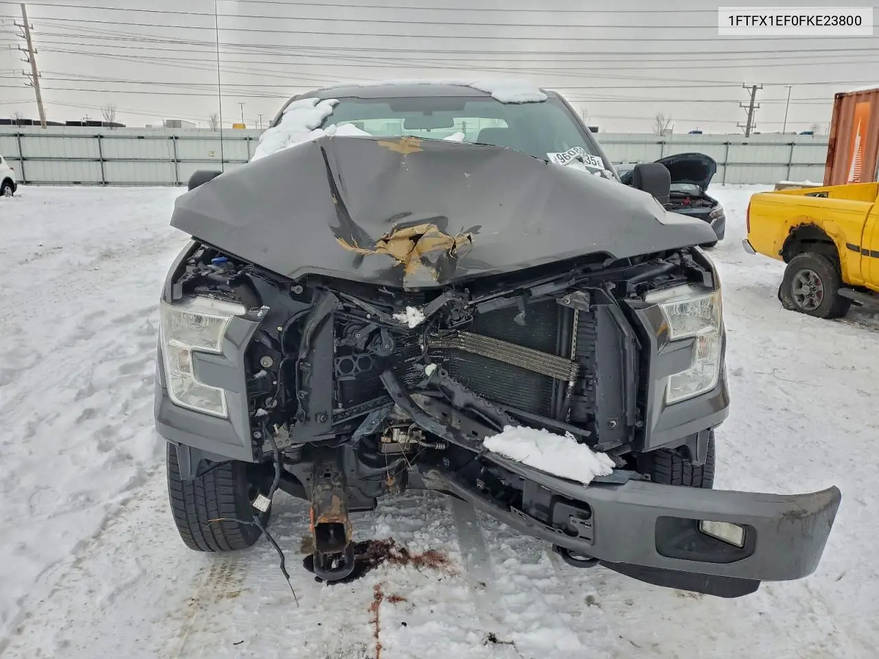 1FTFX1EF0FKE23800 2015 Ford F150 Super Cab