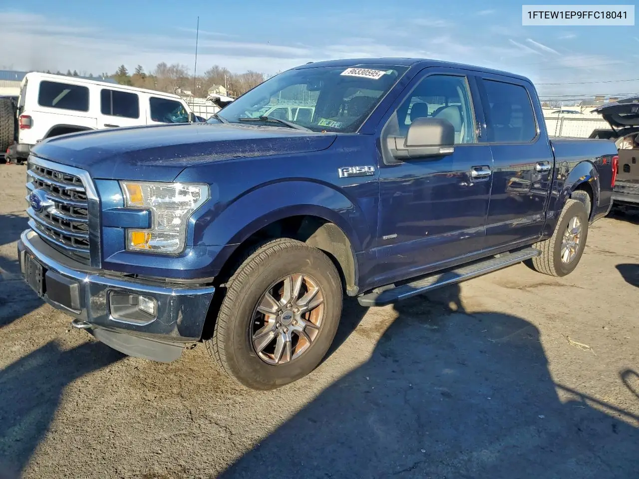 1FTEW1EP9FFC18041 2015 Ford F150 Supercrew
