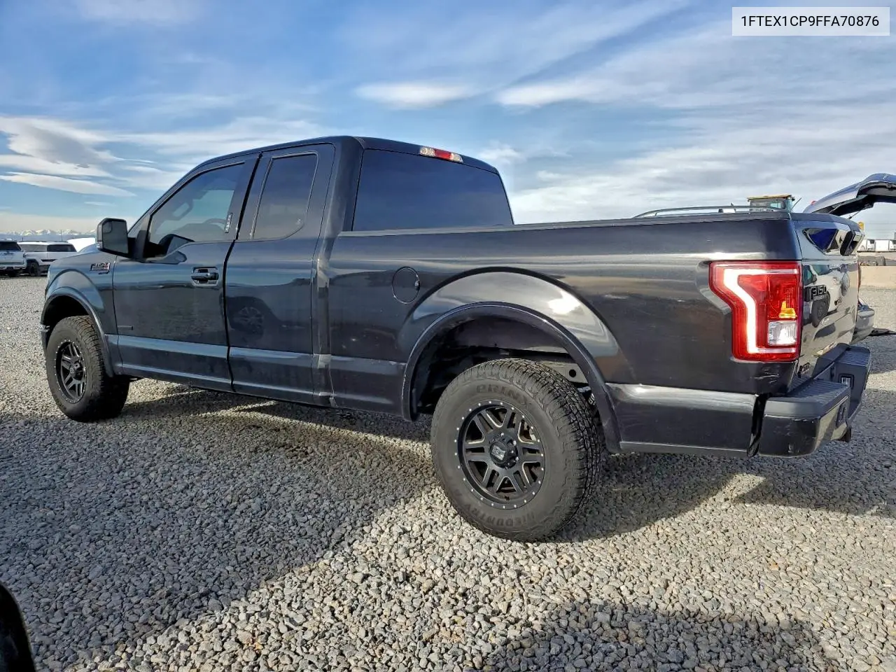 1FTEX1CP9FFA70876 2015 Ford F150 Super Cab