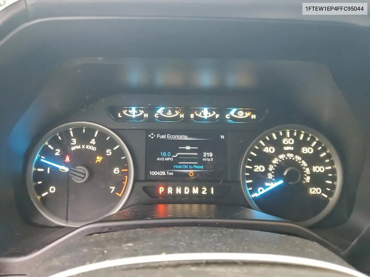 1FTEW1EP4FFC95044 2015 Ford F150 Supercrew
