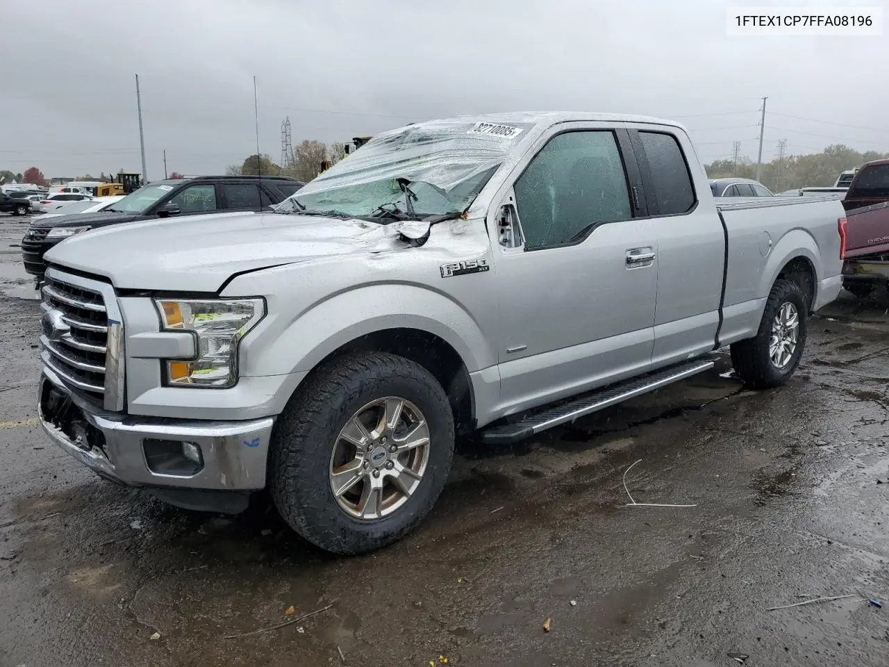 1FTEX1CP7FFA08196 2015 Ford F150 Super Cab