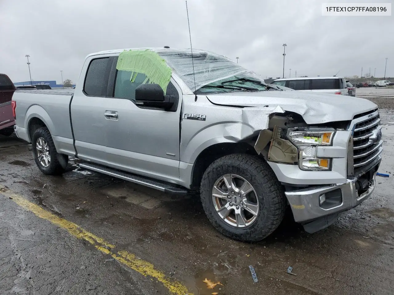 1FTEX1CP7FFA08196 2015 Ford F150 Super Cab
