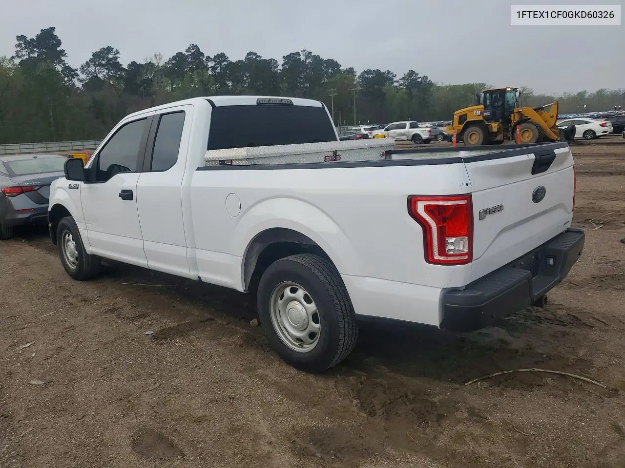 1FTEX1CF0GKD60326 2016 Ford F150 Super Cab